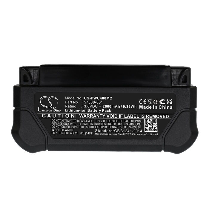 Panasonic i-Pro BWC4000 Body-Worn Camera WV-BWC4000 WV-BWC4000B WV-BWC4000E Camera Replacement Battery