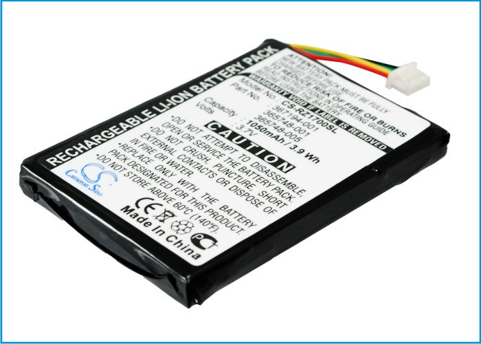 HP iPAQ RZ1700 iPAQ RZ1710 iPAQ RZ1715 iPAQ RZ1717 1050mAh PDA Replacement Battery-3