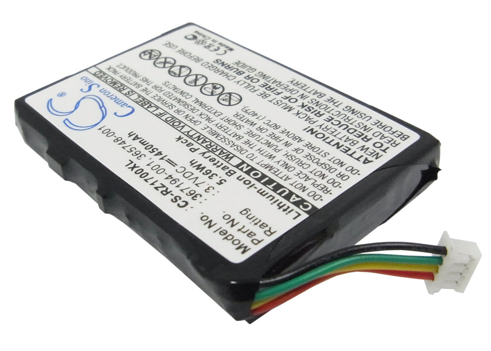 HP iPAQ RZ1700 iPAQ RZ1710 iPAQ RZ1715 iPAQ RZ1717 1450mAh PDA Replacement Battery-2