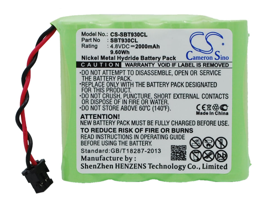 Sony SPP-300 SPP-E80 SPP-S10 Sport SSP-100 SSP-200 Replacement Battery-main