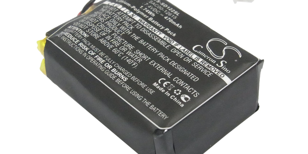 Batterie De Remplacement Vhbw 7.4V 470mAh Pour Collier De Dressage SportDog SD-1225 Transmitter