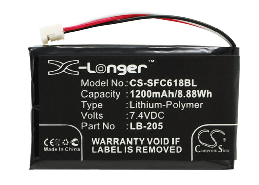 Safescan 6185 Replacement Battery-main
