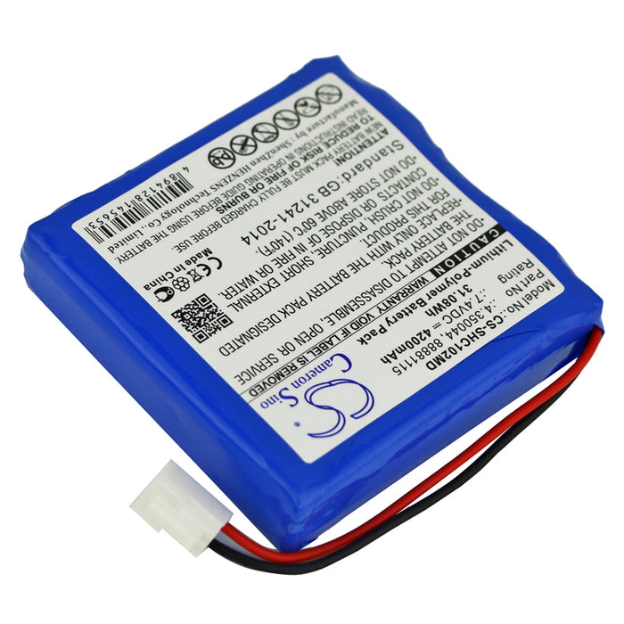Schiller Cardiovit AT102+ ECG AT102 + MS-2007 MS-2010 MS-2015 Medical Replacement Battery-2