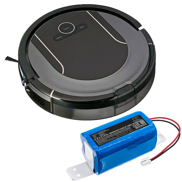 Shark ION Robot Vacuum Cleaning Syst ION Robot Vacuum Cleaning Syst ION Robot Vacuum R71 ION Robot Vacuum R72 ION R 3400mAh Vacuum Replacement Battery-6