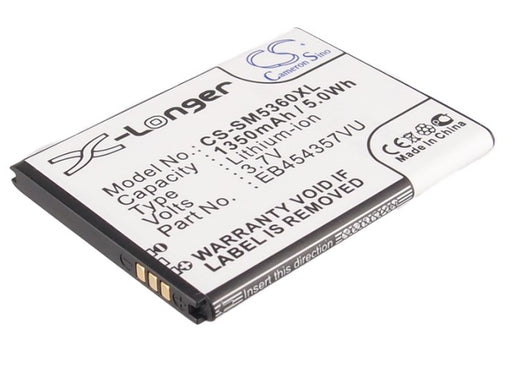 Samsung Galaxy Chat Galaxy M Pro 2 Galaxy  1350mAh Replacement Battery-main