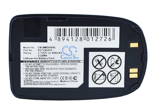 Samsung SGH-E850 Replacement Battery-main