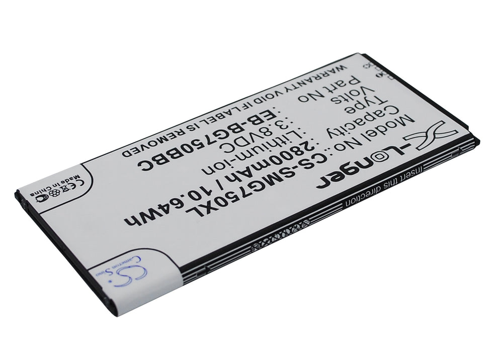 Samsung Galaxy Mega 2 Galaxy Mega 2 Duos Galaxy Mega 2 LTE SM-G750 SM-G7508 SM-G7508Q SM-G7509 SM-G7509W SM-G 2800mAh Mobile Phone Replacement Battery-3