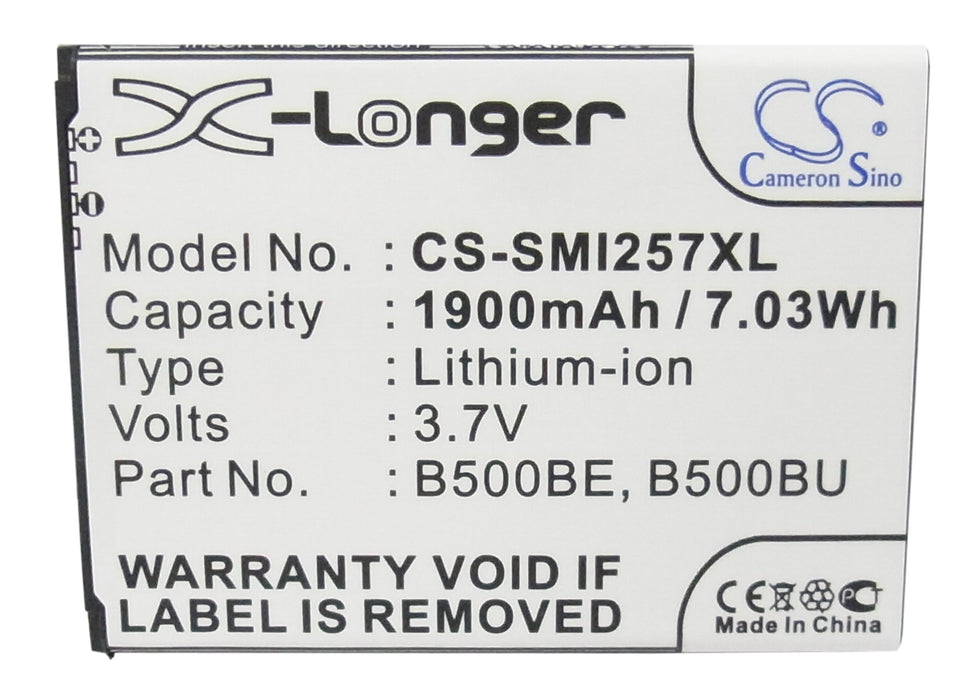 Samsung Galaxy S4 Mini Galaxy S4 Mini Duos Galaxy S4 Mini LTE GT-i9190 GT-i9192 GT-i9197X GT-I9197Z GT-i9198  1900mAh Mobile Phone Replacement Battery-5