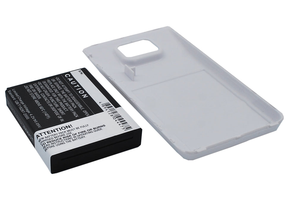 Samsung Galaxy S II Galaxy S2 GT-I9100 2600mAh White Mobile Phone Replacement Battery-4