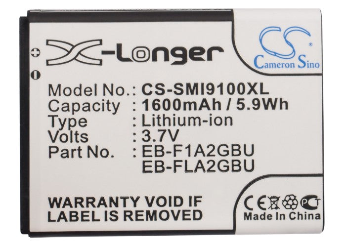 T-Mobile Galaxy S II 1600mAh Mobile Phone Replacement Battery-5