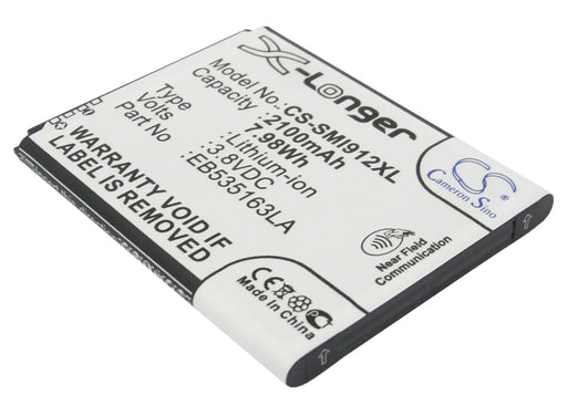 Samsung Galaxy Grand Ga Black Mobile Phone 2100mAh Replacement Battery-main