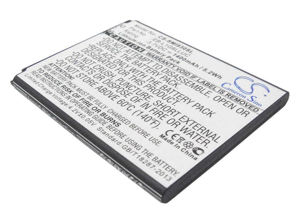 At&T Galaxy S 3 Galaxy S III Galaxy S3 Gal 1400mAh Replacement Battery-main