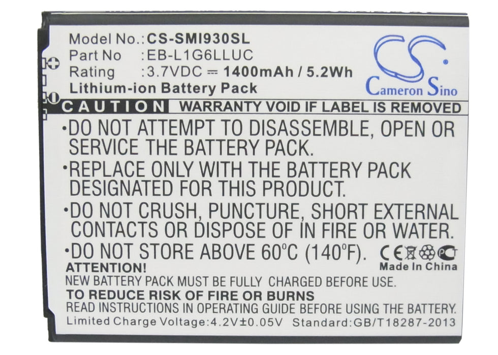 Uscellular Galaxy S3 Galaxy S3 LTE Galaxy SIII Galaxy SIII LTE SCH-R530 1400mAh Mobile Phone Replacement Battery-5