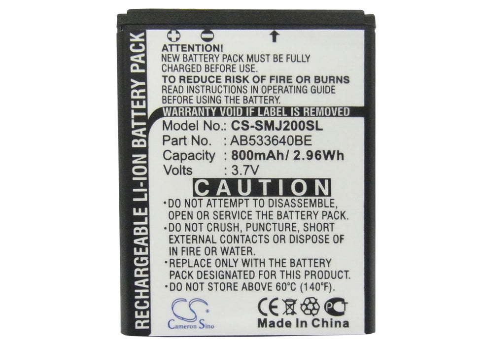 Samsung SGH-J200 Mobile Phone Replacement Battery-5