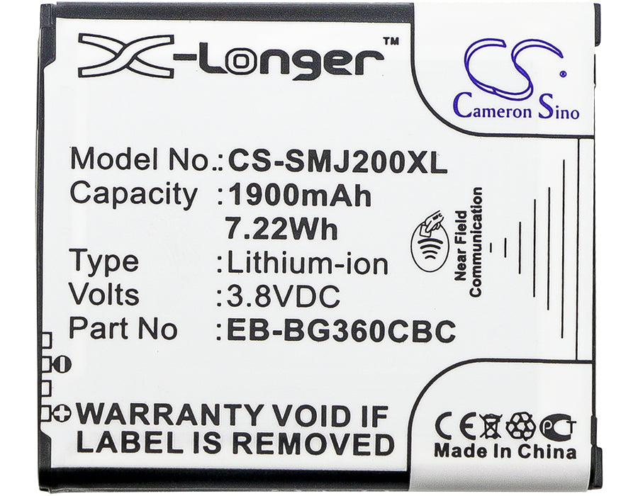 Samsung Galaxy Core Prime Galaxy Core Prime CDMA Galaxy Core Prime TD-LTE Galaxy Core Prime Value Editio Gala 1900mAh Mobile Phone Replacement Battery-5