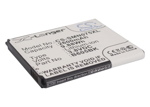 Samsung Galaxy J SGH-N075T 2600mAh Replacement Battery-main