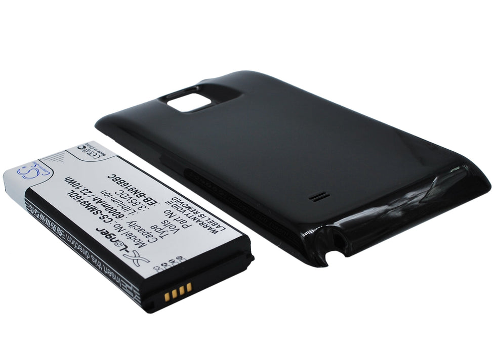 Samsung Galaxy Note 4 ( China Mobile ) SM-N9100 SM-N9106W SM-N9109W SM-N910F 6000mAh Black Mobile Phone Replacement Battery-2