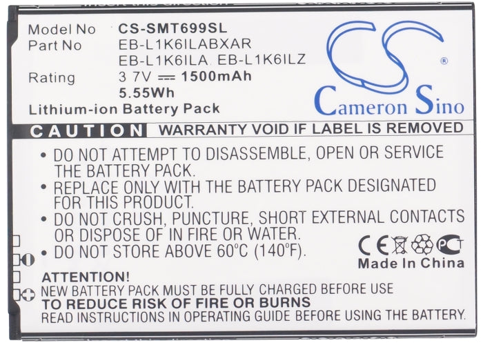 T-Mobile Galaxy Stratosphere 2 Galaxy Stratosphere II Galaxy Stratosphere II 4G 1500mAh Mobile Phone Replacement Battery-5