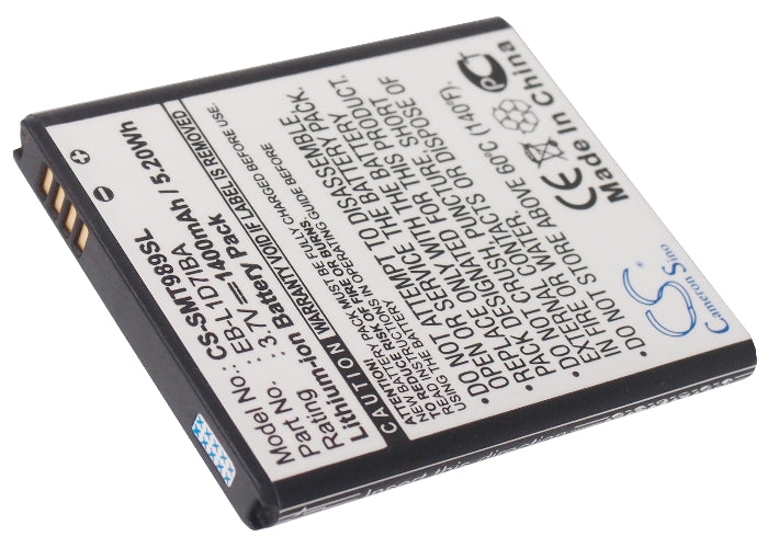 T-Mobile Galaxy S II Galaxy S II 4G SGH-T989 1400mAh Mobile Phone Replacement Battery-5