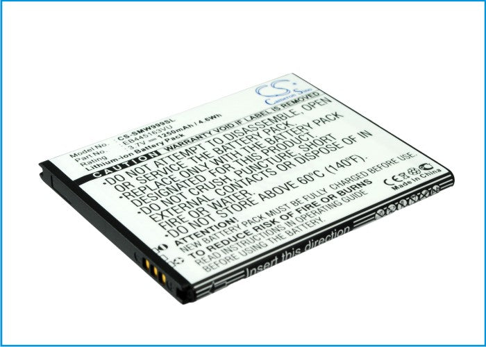 Samsung GT-S7530 GT-S7530E GT-S7530L Omnia M SCH-W999 SGH-W999 1250mAh Mobile Phone Replacement Battery-3