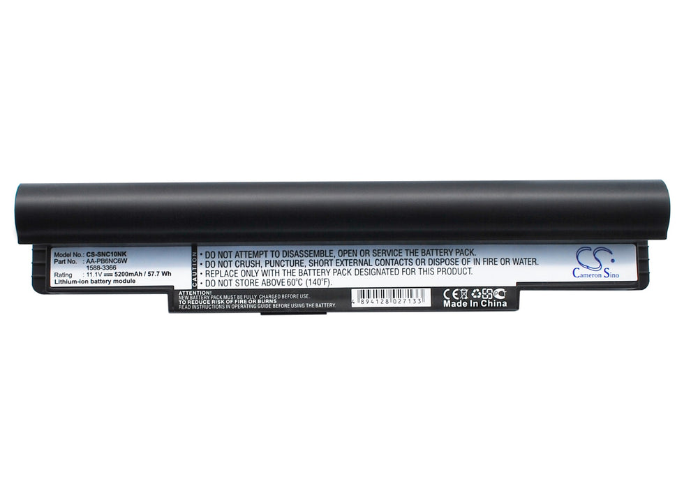 Samsung N110 (black) NP-N110 NP-N110 Black 5200mAh Replacement Battery-main