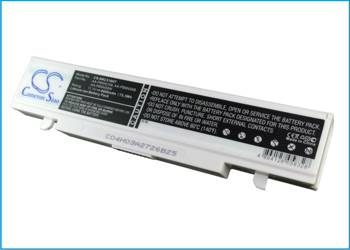 Samsung NP-540-JS03AU NP-NP-R540 NP- White 6600mAh Replacement Battery-main