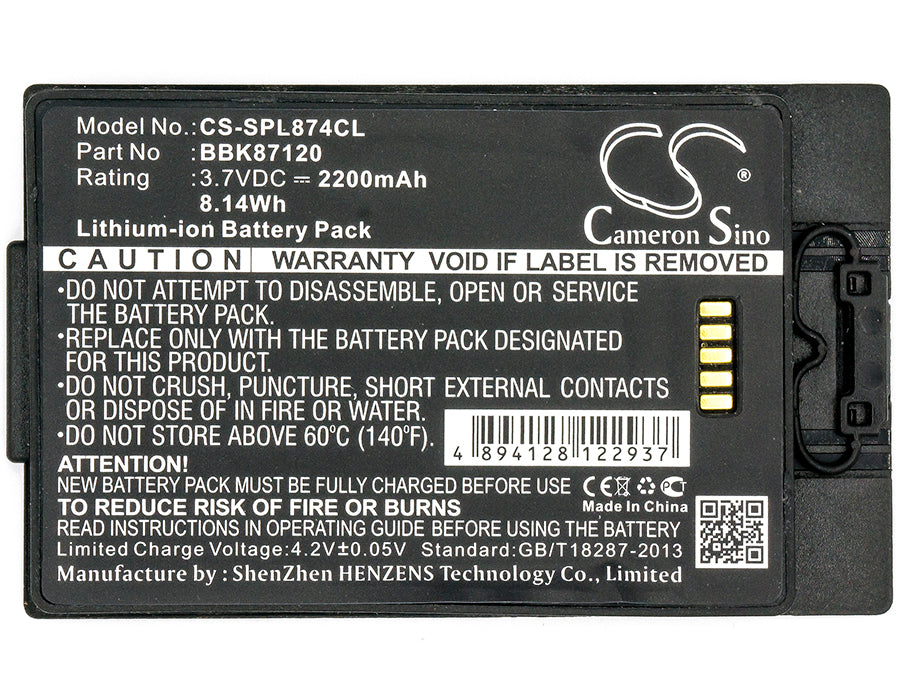 Spectralink 8742 PIVOT S8742 2200mAh Cordless Phone Replacement Battery-3