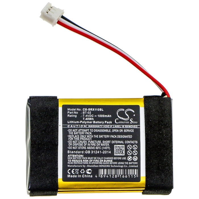 Sony SRS-X11 Speaker Replacement Battery: BatteryClerk.ca