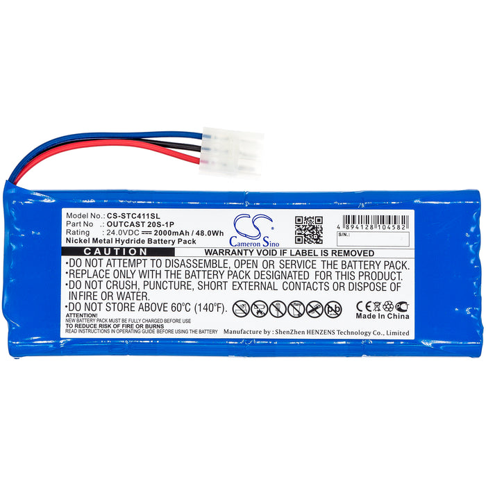 Soundcast ICO410 ICO410-4n ICO411a ICO411a-4N Outcast ICO410 Outcast ICO410-4n Outcast ICO411a Outcast ICO411a-4N Speaker Replacement Battery-3