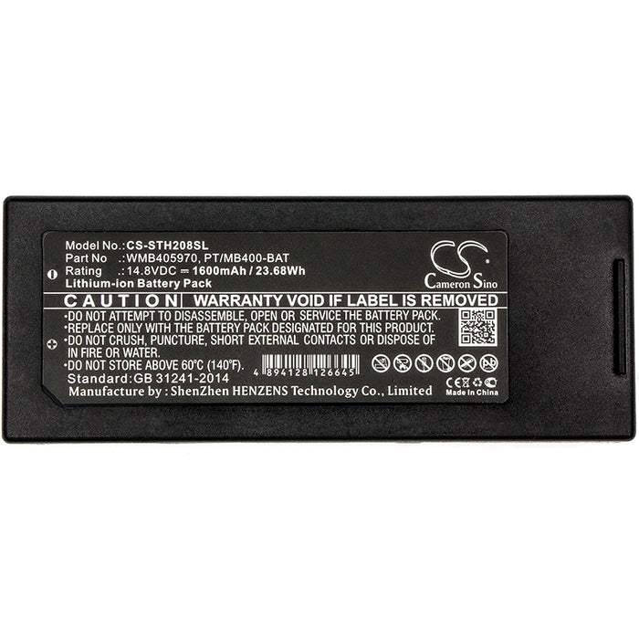 Sato MB400i MB410i TH2 TH208 Printer Replacement Battery-3