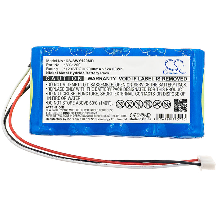 Smiths SY-1200 SY-1200 Infusion Pump Medical Replacement Battery-3