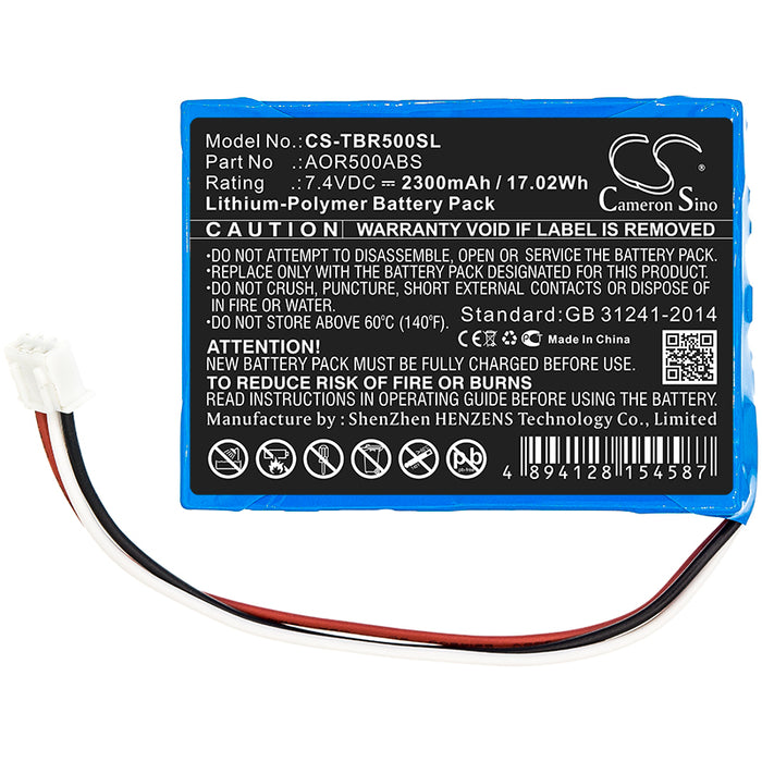 Tribrer AOR500 AOR500-s Replacement Battery-3