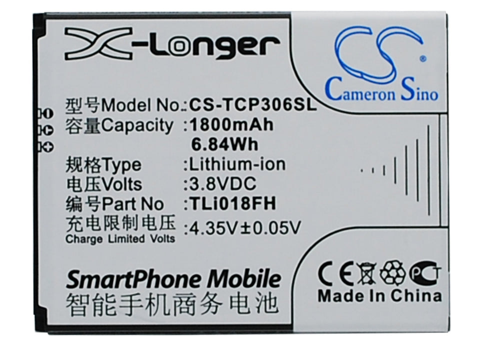 TCL J706T P306C P306W Replacement Battery-main