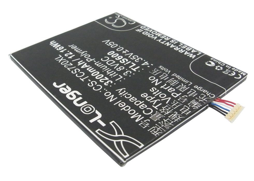 Alcatel One Touch Flash OT-6042 OT-6042D Mobile Phone Replacement Battery-2