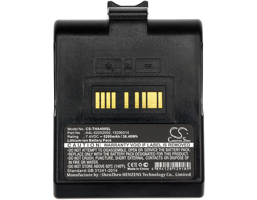 TSC Alpha 4L Printer Replacement Battery-3