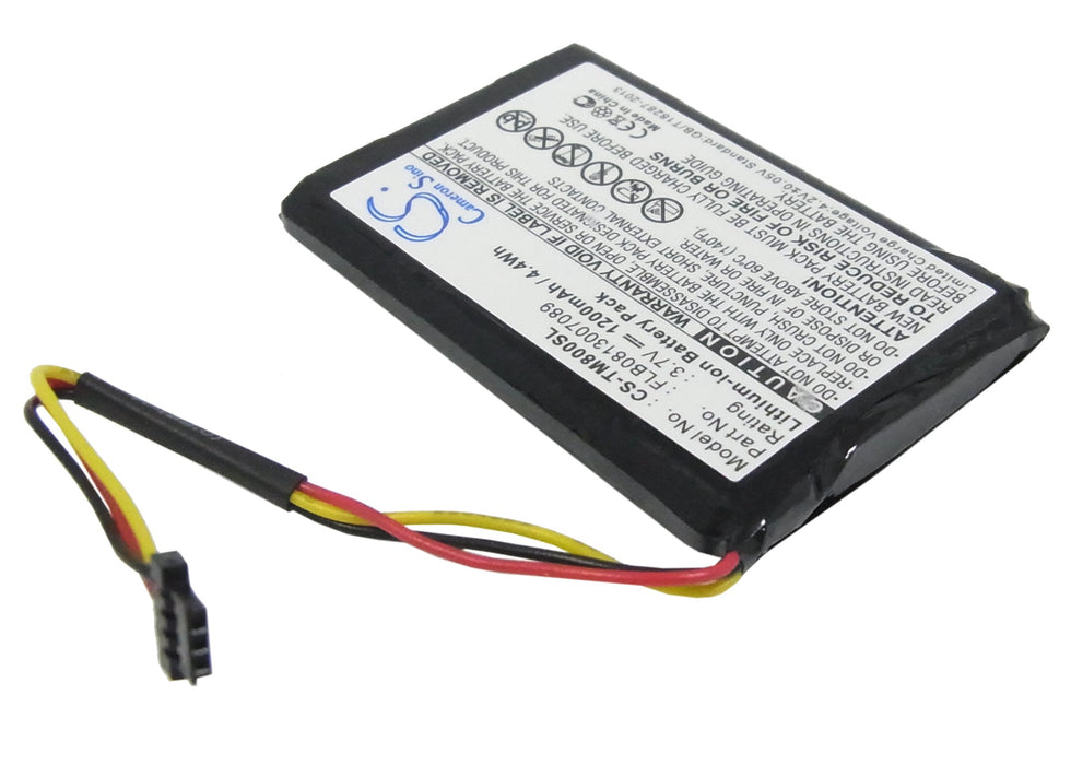 Tomtom 4FC64 4FD6.001.00 GO 60 One XL Europe Traffic One XL Traffic XL 30 Series GPS Replacement Battery-2