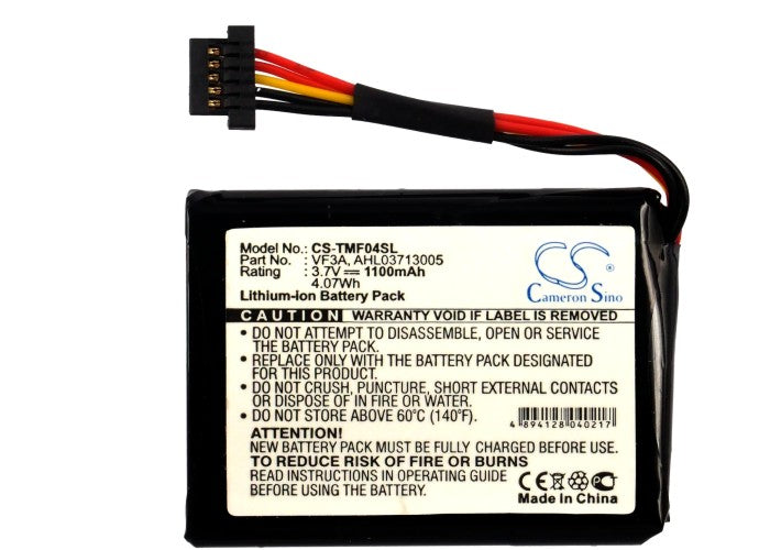 Tomtom 4EL0.001.01 XL 340M LIVE XL 340TM LIVE XL Live XL LIVE TTS 4EL0.017.01 GPS Replacement Battery-5