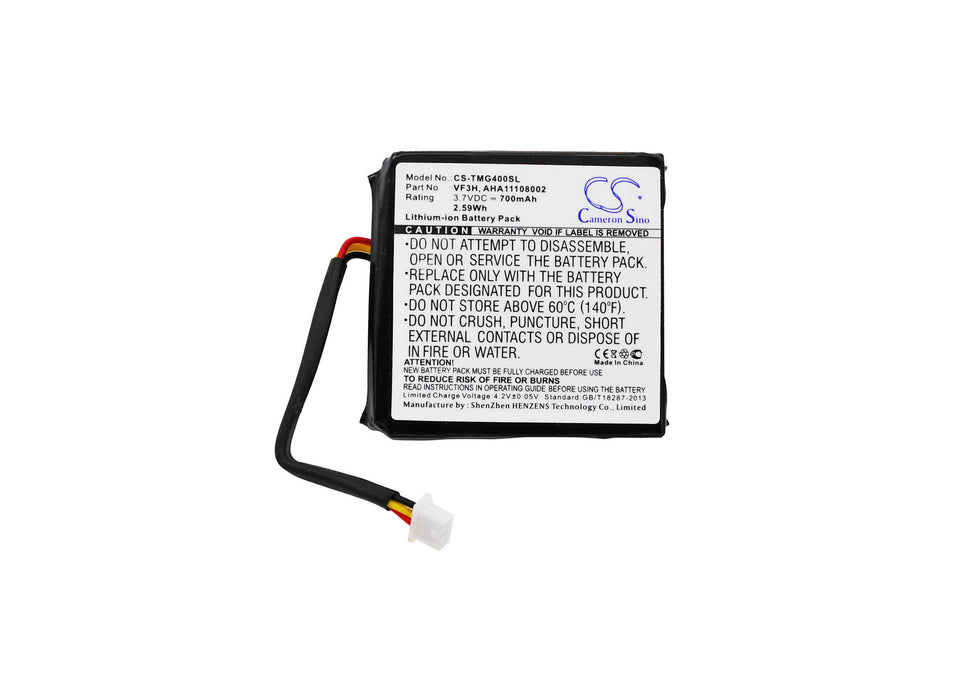 Tomtom Go 400 4.3in Go 400 Touch Via 110 Europe GPS Replacement Battery-5