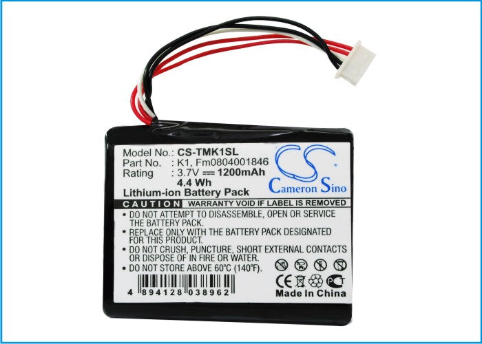Tomtom One XL HD Traffic GPS Replacement Battery-5