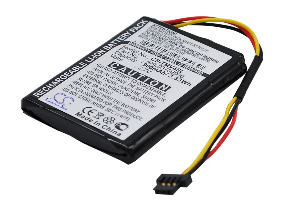 Tomtom 4EE0.001.22 One V4 One V4 Assist One V4 Classic One V4 Traffic GPS Replacement Battery-3