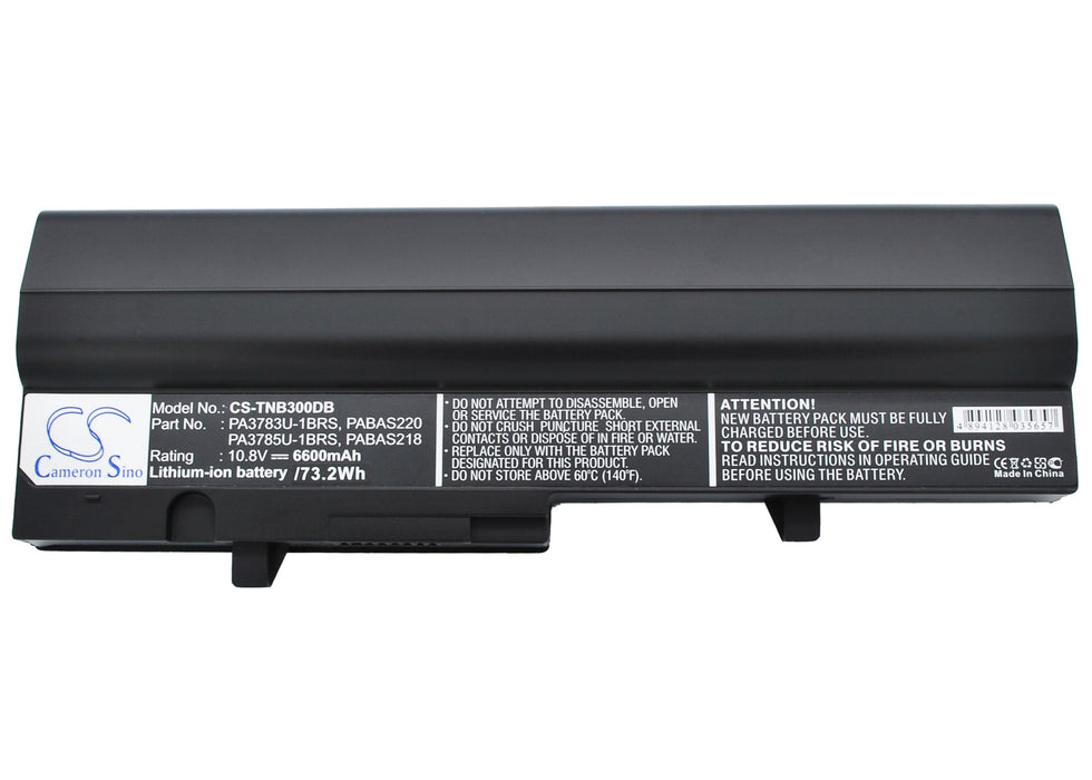 Toshiba Satellite N302 Satellite NB300 Satellite NB305 Satellite NB305-N410BL Satellite NB305-N410BN S 6600mAh Laptop and Notebook Replacement Battery-5