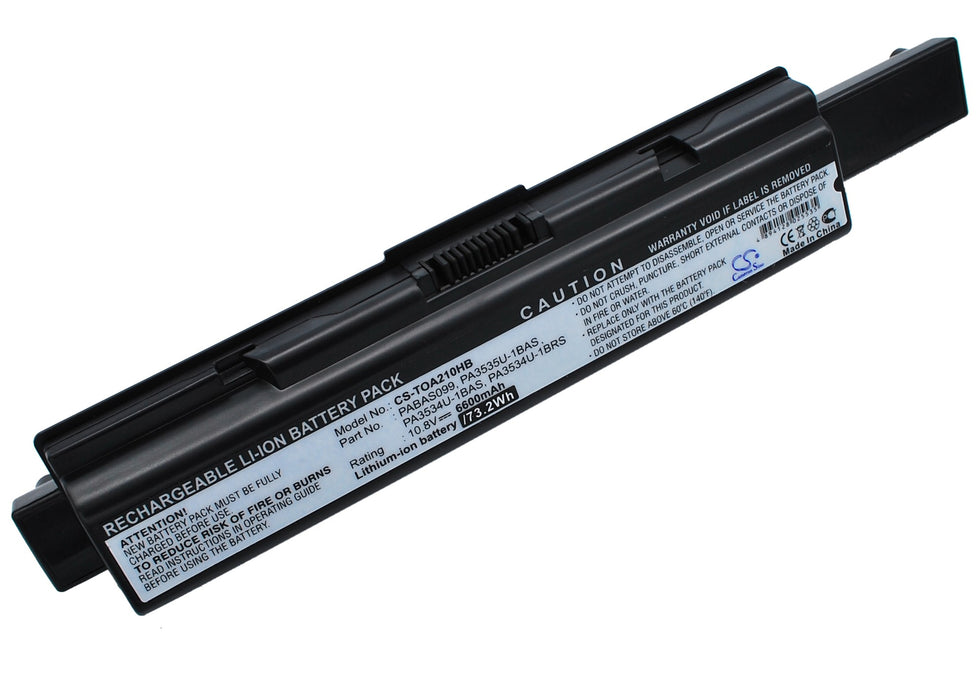 Toshiba Dynabook AX 52 Dynabook AX 52E Dyn 6600mAh Replacement Battery-main