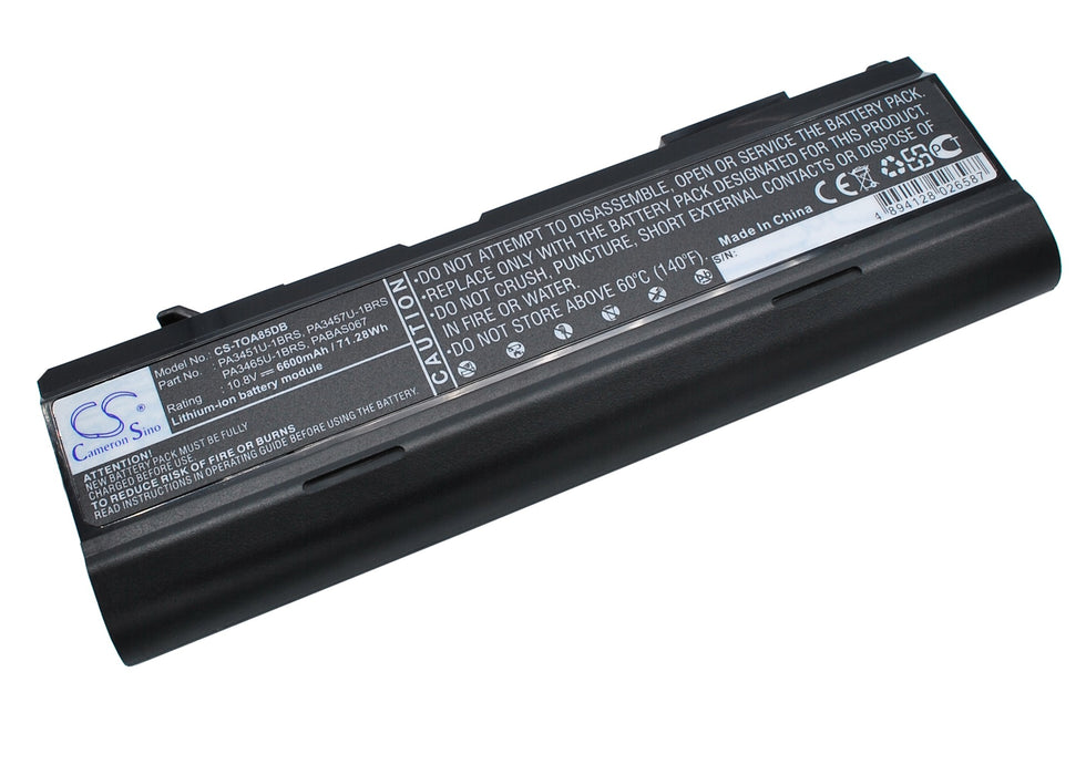 Toshiba Dynabook AX 55A dynabook TW 750LS Equium A110-233 Equium A110-252 Equium A110-276 Equium M50-1 6600mAh Laptop and Notebook Replacement Battery-2