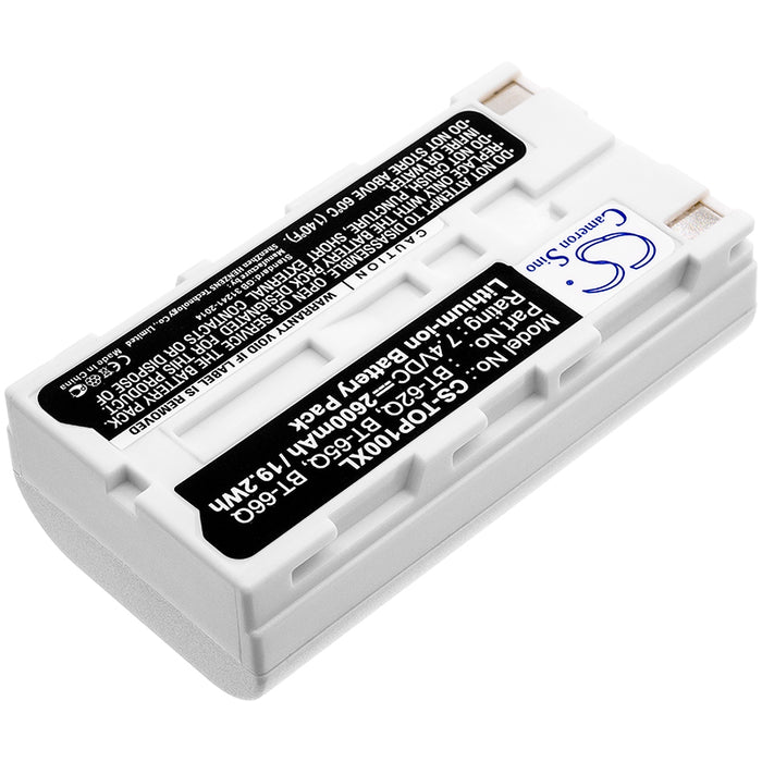 Topcon FC100 FC-100 FC-120 FC-200 FC2000 F 2600mAh Replacement Battery-2