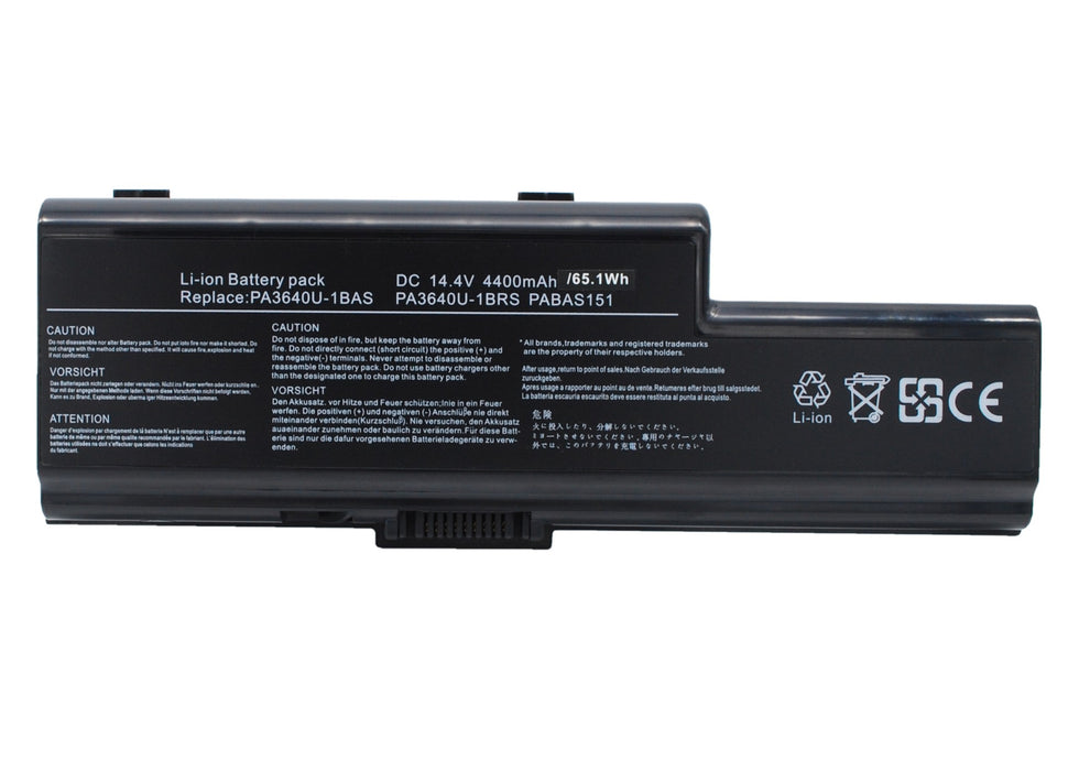 Toshiba Qosmio F50 Qosmio F50-01U Qosmio F501 Qosm Replacement Battery-main