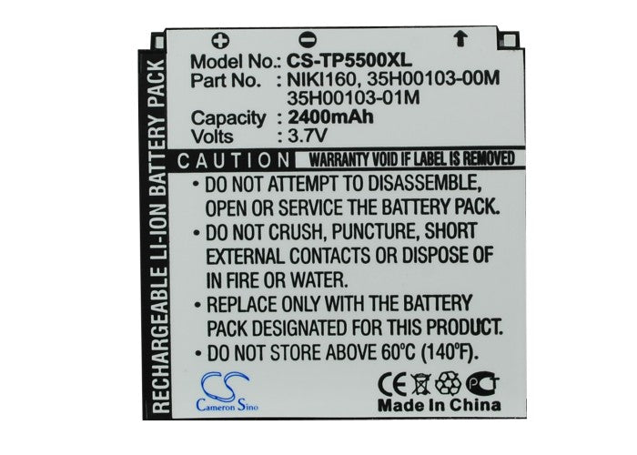 T-Mobile MDA Touch Plus 2200mAh Mobile Phone Replacement Battery-5