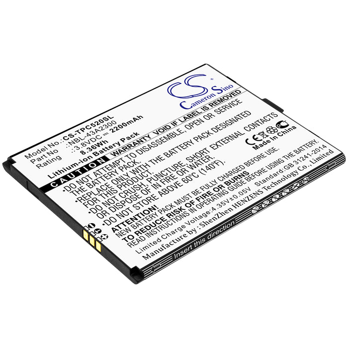 Tp-Link Neffos C5A Neffos C5A Dual SIM TP703A Replacement Battery-main