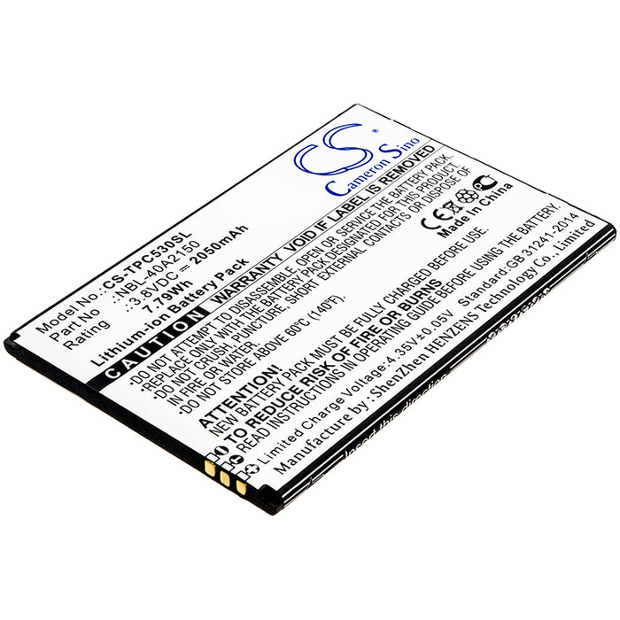 Neffos C5 Plus TP7031A TP7031C Replacement Battery-main