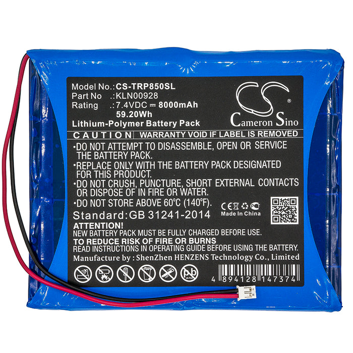 Trimble SPS850 Modular Receiver SPS851 Modular Rec Replacement Battery-3