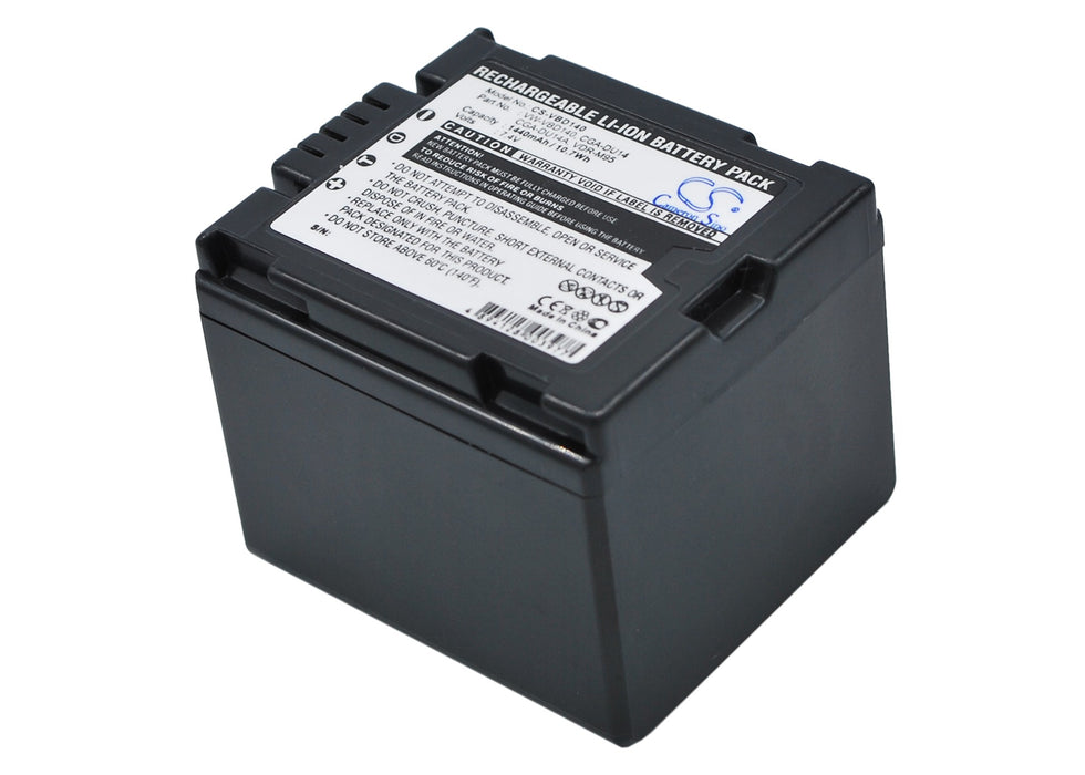 Panasonic NV-GS10 NV-GS100K NV-GS120K NV-GS150 NV- Replacement Battery-main